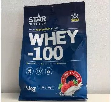 Star Nutrition Whey 100 Strawberry