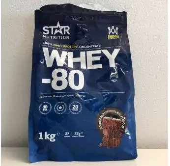 Star Nutrition Whey 80 Double Rich Chocolate