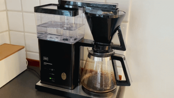 Melitta Aroma Signature Deluxe brewing GIF2