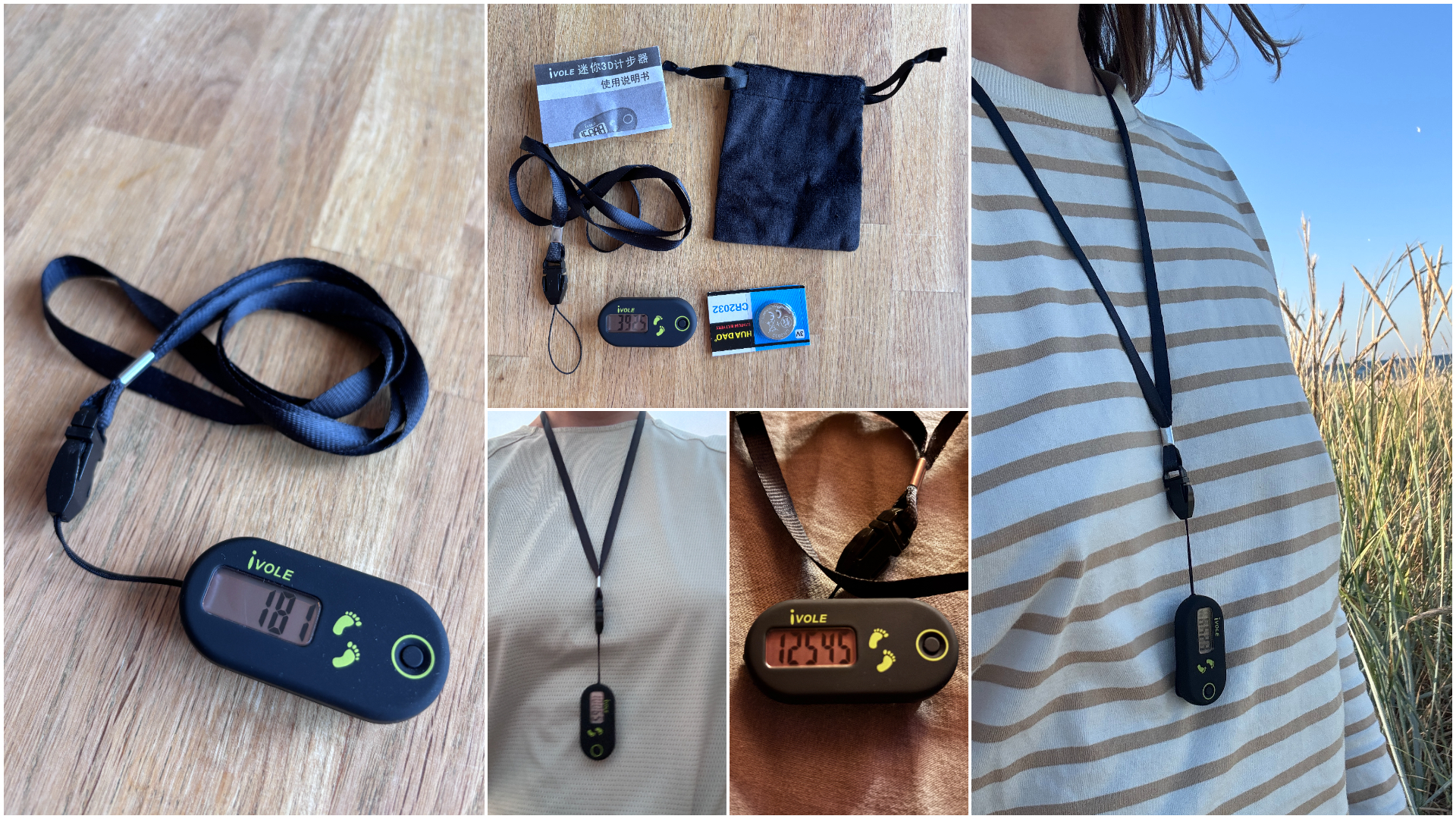 Flintronic Mini 3D Walking Pedometer