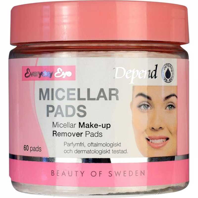 Depend Micellar Make Up Remover Pads