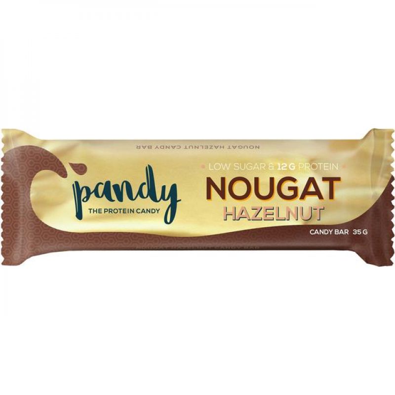 Pandy Protein Candy Bar Nougat Hazelnut 35g 1 st