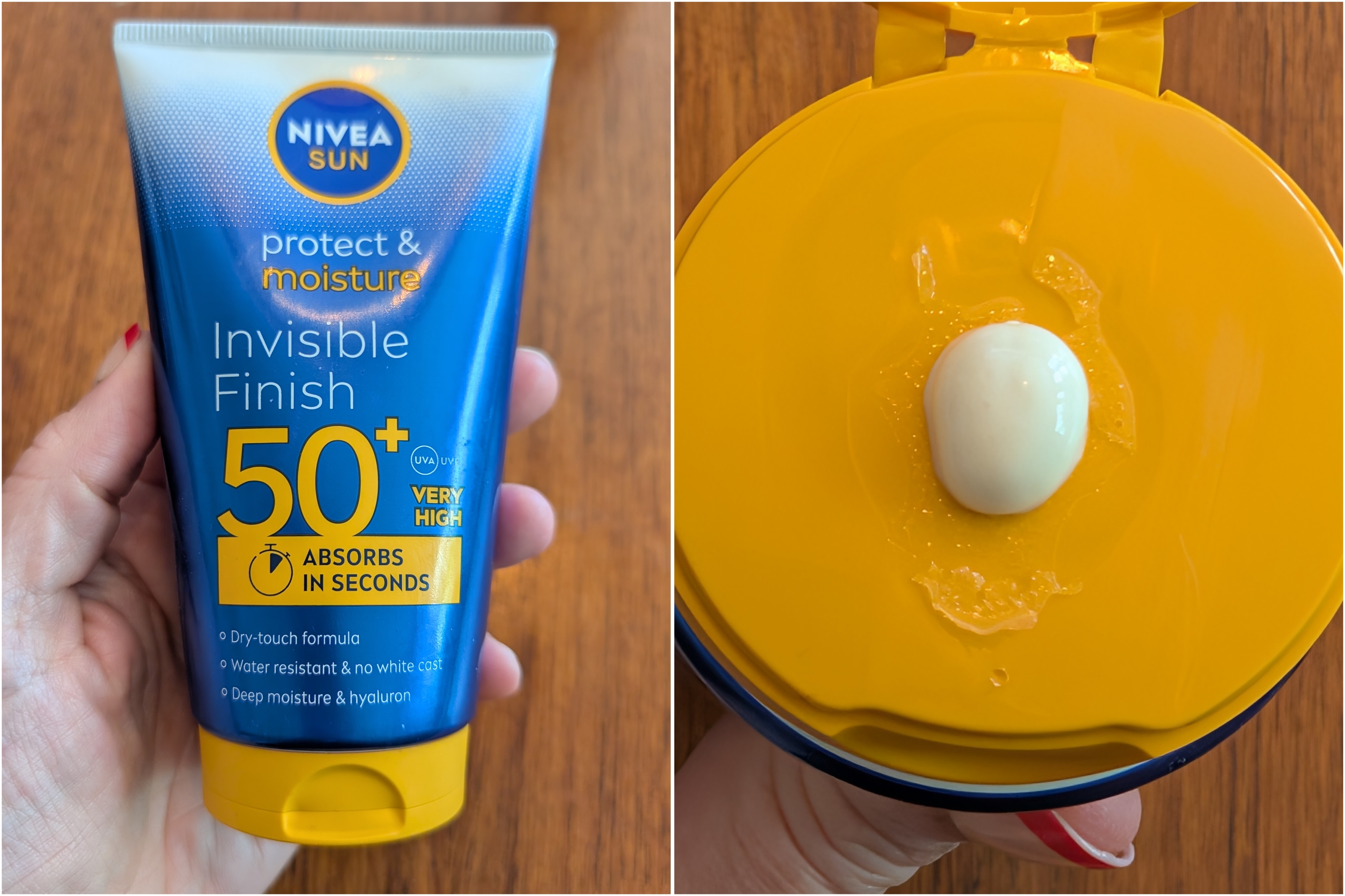 Nivea Sun Protect & Moisture Invisible Finish SPF50+