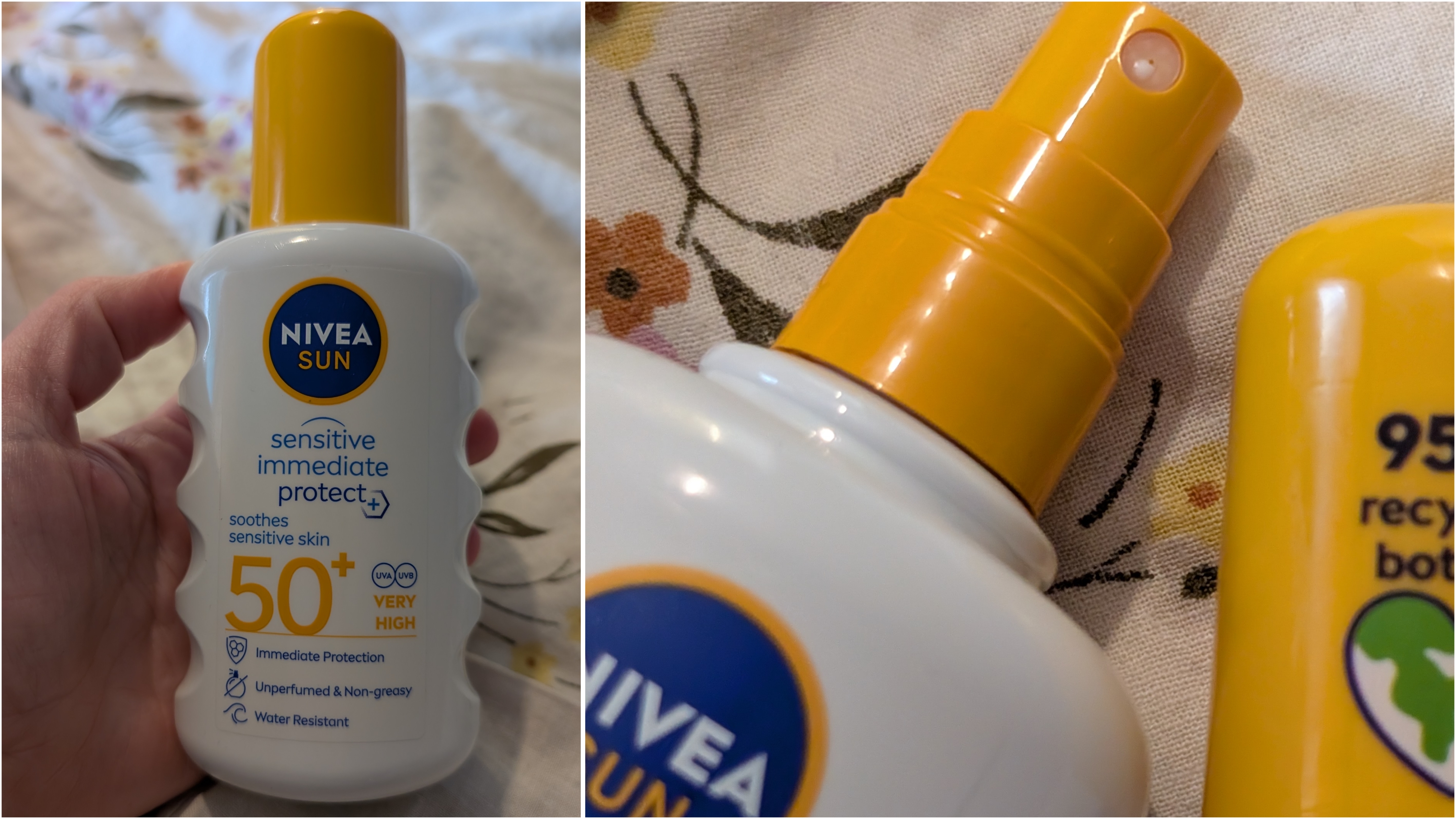 Nivea Sun Sensitive Immediate Protect Soothing Spray SPF50+