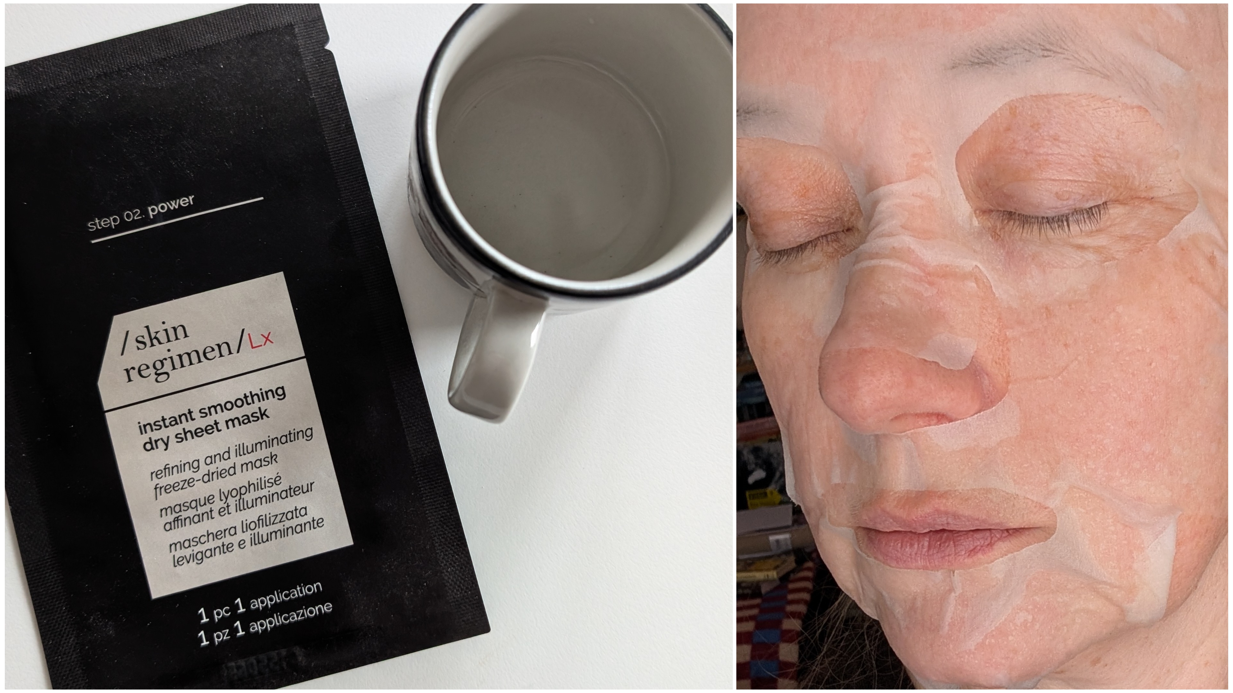 Skin Regimen Instant Smoothing Dry Sheet Mask