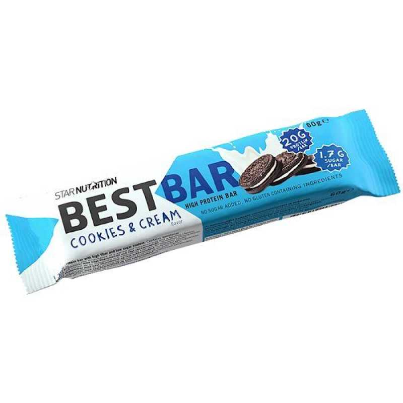 Star Nutrition Best Bar Cookies Cream